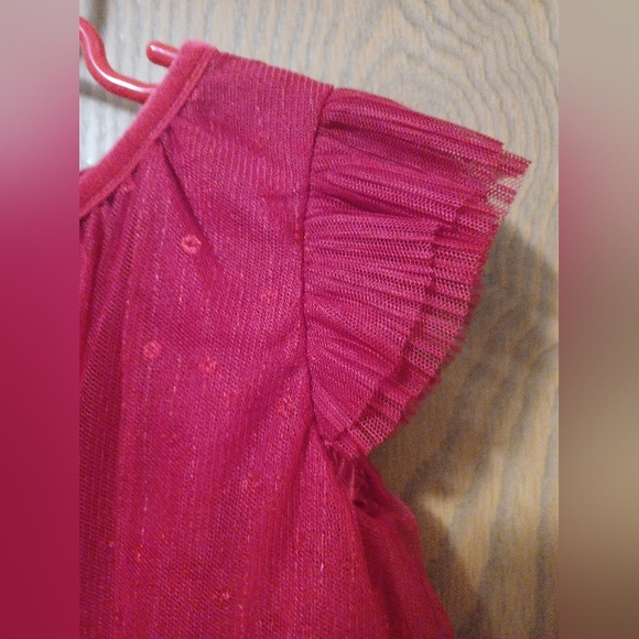 Girls CAT & JACK sequin holiday dress - Picture 4 of 7